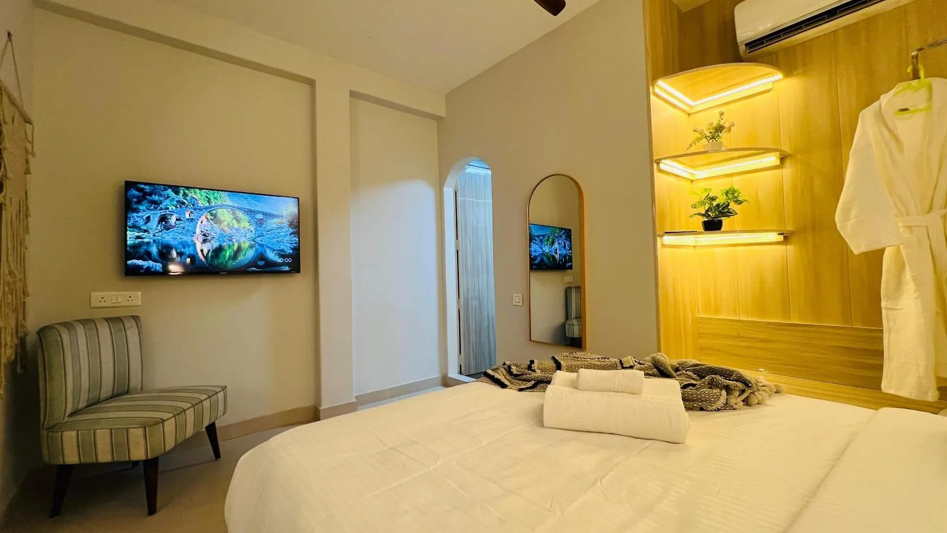 Bluo Penthouse #Staycation Bathtub, Terrace Garden Gurgaon Apartamento